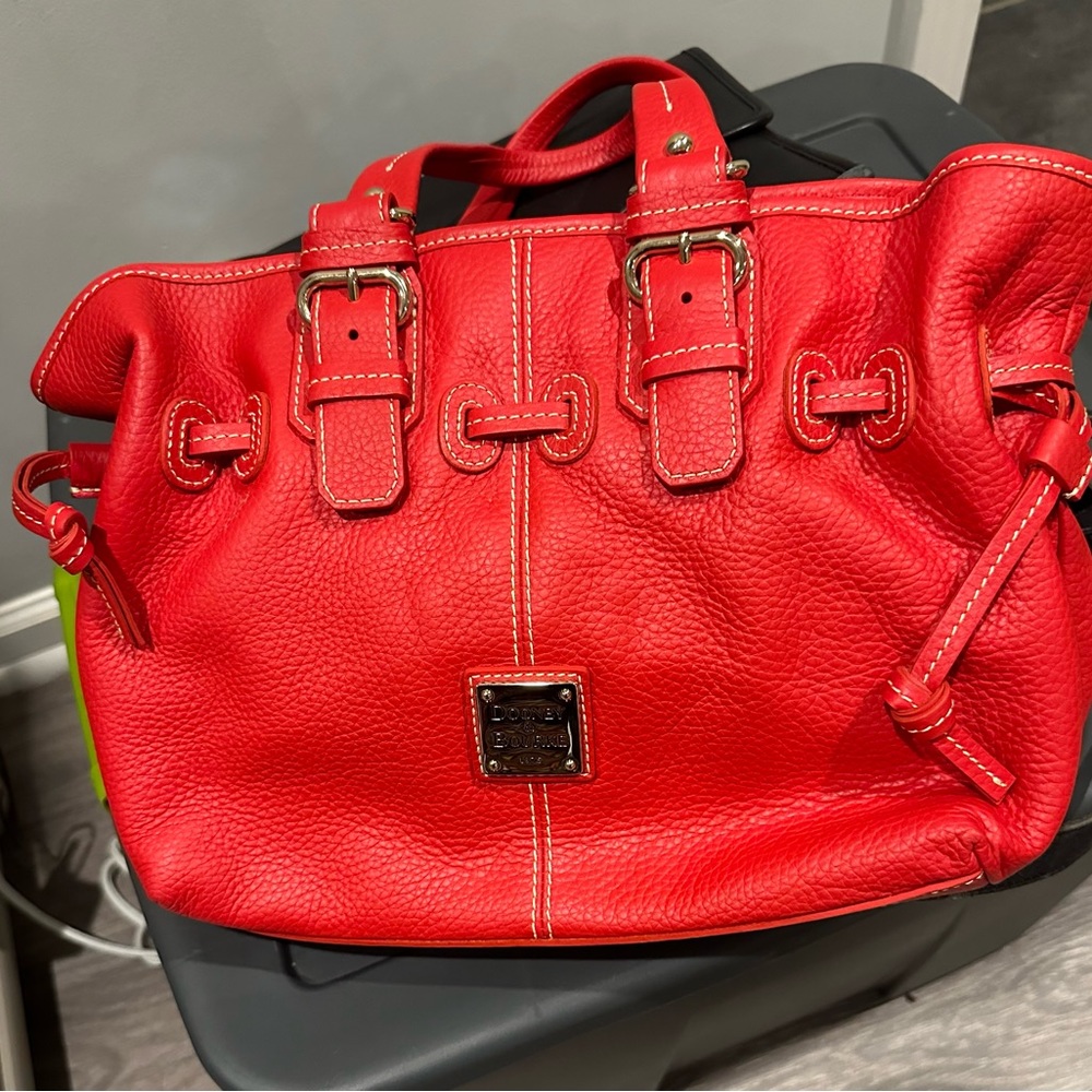 NWT Dooney & Bourke CHIARA Red Handbag